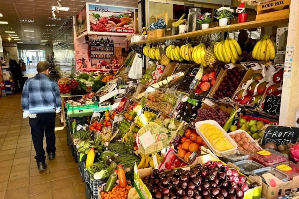 Fresh produce at Fuengirola municipal market